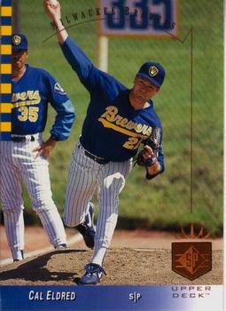 #64 Cal Eldred - Milwaukee Brewers - 1993 SP Baseball