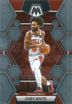 #64 Coby White - Chicago Bulls - 2022-23 Panini Mosaic Basketball