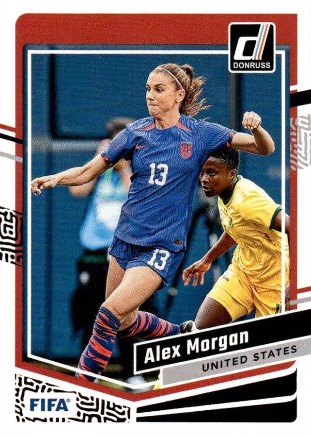 #64 Alex Morgan - USA - 2023-24 Donruss Soccer