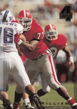 #64 Bernard Williams - Georgia Bulldogs / Philadelphia Eagles - 1994 Classic Four Sport