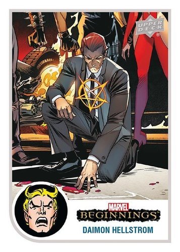 #64 Daimon Hellstrom - 2022 Upper Deck Marvel Beginnings