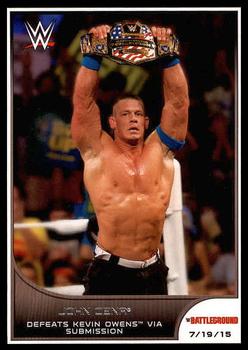 #64 John Cena - 2016 Topps WWE Road to Wrestlemania Wrestling