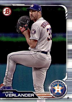 #64 Justin Verlander - Houston Astros - 2019 Bowman Baseball