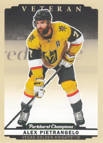 #64 Alex Pietrangelo - Vegas Golden Knights - 2022-23 Parkhurst Champions Hockey