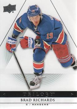 #64 Brad Richards - New York Rangers - 2013-14 Upper Deck Trilogy Hockey
