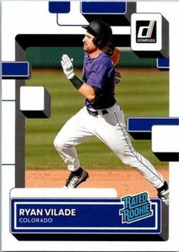 #64 Ryan Vilade - Colorado Rockies - 2022 Donruss Baseball