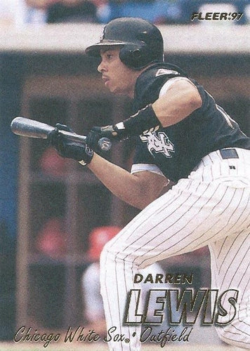 #64 Darren Lewis - Chicago White Sox - 1997 Fleer Baseball