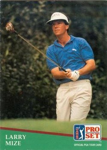 #64 Larry Mize - 1991 Pro Set PGA Tour Golf