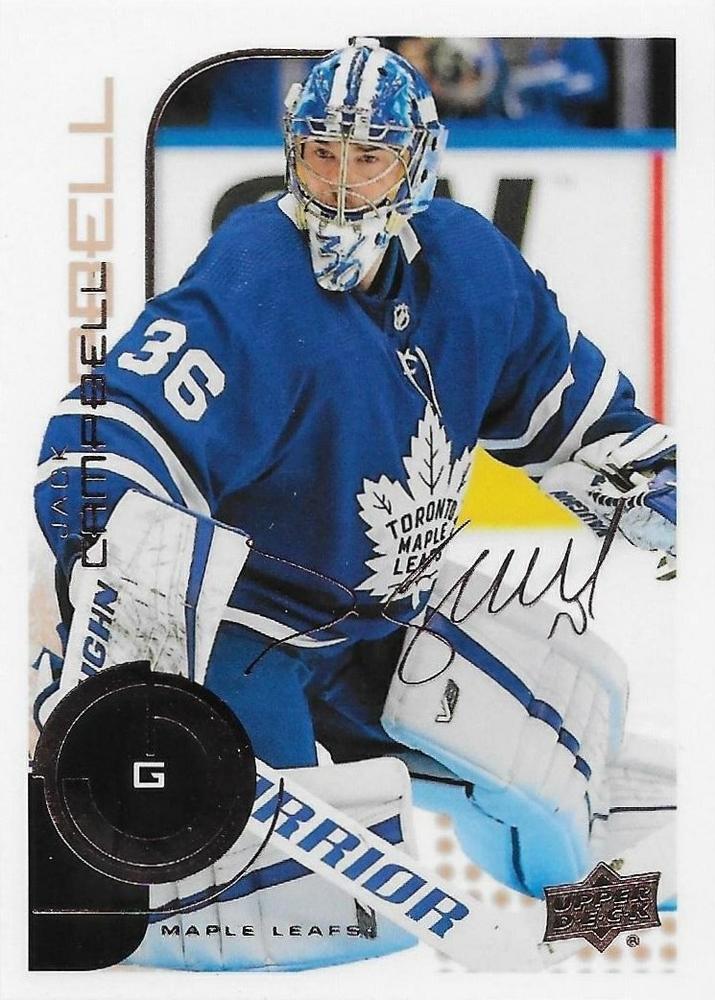 #64 Jack Campbell - Toronto Maple Leafs - 2022-23 Upper Deck MVP - 20th Anniversary Hockey