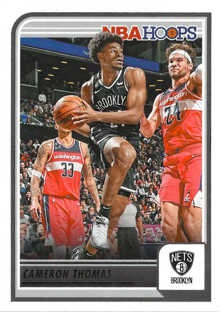 #64 Cameron Thomas - Brooklyn Nets - 2023-24 Hoops Basketball