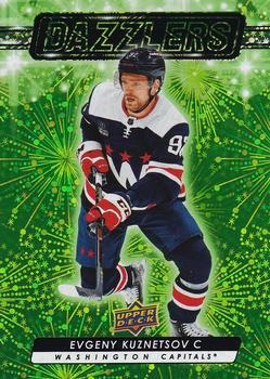 #DZ-64 Evgeny Kuznetsov - Washington Capitals - 2023-24 Upper Deck - Dazzlers Green Hockey