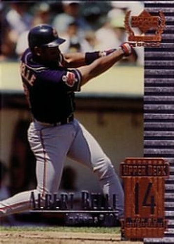 #64 Albert Belle - Cleveland Indians / Baltimore Orioles - 1999 Upper Deck Century Legends Baseball