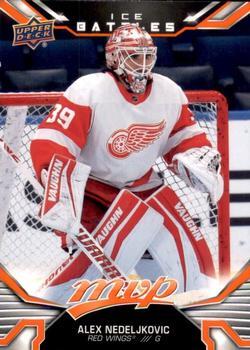 #64 Alex Nedeljkovic - Detroit Red Wings - 2022-23 Upper Deck MVP - Ice Battles Hockey