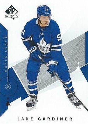 #64 Jake Gardiner - Toronto Maple Leafs - 2018-19 SP Authentic Hockey