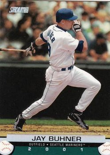 #64 Jay Buhner - Seattle Mariners - 2001 Stadium Club Baseball