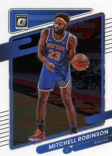 #64 Mitchell Robinson - New York Knicks - 2021-22 Donruss Optic Basketball