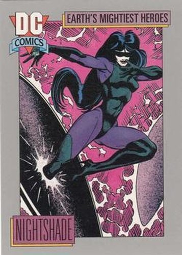 #64 Nightshade - 1992 Impel DC Cosmic