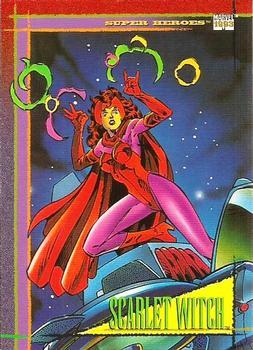 #64 Scarlet Witch - 1993 SkyBox Marvel Universe