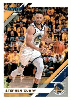 #64 Stephen Curry - Golden State Warriors - 2019-20 Donruss Basketball