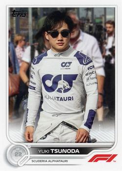#64 Yuki Tsunoda - Scuderia AlphaTauri - 2022 Topps Formula 1 Racing