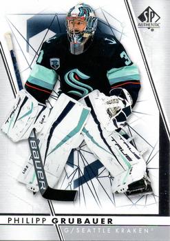 #64 Philipp Grubauer - Seattle Kraken - 2022-23 SP Authentic Hockey