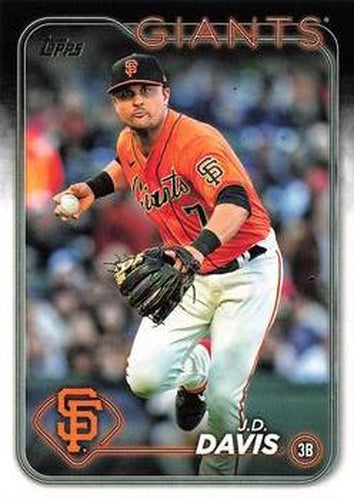 #64 J.D. Davis - San Francisco Giants - 2024 Topps Baseball