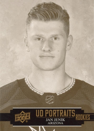 #P-64 Jan Jenik - Arizona Coyotes - 2021-22 Upper Deck - UD Portraits Hockey