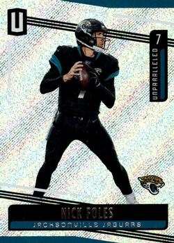 #64 Nick Foles - Jacksonville Jaguars - 2019 Panini Unparalleled Football