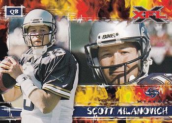 #64 Scott Milanovich - Los Angeles Xtreme - 2001 Topps XFL Football