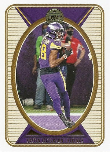 #64 Justin Jefferson - Minnesota Vikings - 2022 Panini Legacy Football
