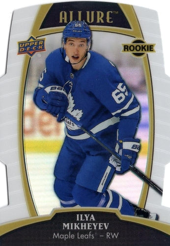 #64 Ilya Mikheyev - Toronto Maple Leafs - 2019-20 Upper Deck Allure - White Rainbow Hockey