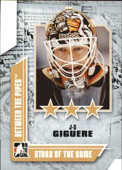 #64 J-S Giguere - Anaheim Ducks - 2008-09 In The Game Between The Pipes Hockey