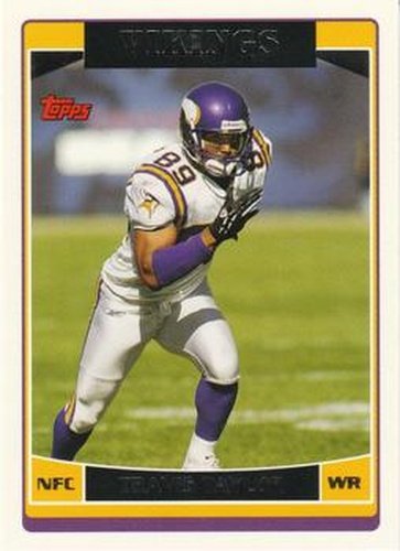 #64 Travis Taylor - Minnesota Vikings - 2006 Topps Football