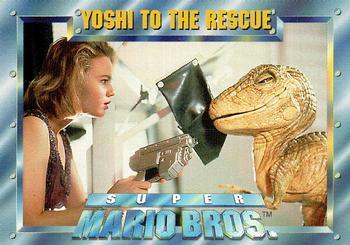 #64 Yoshi to the Rescue - 1993 SkyBox Super Mario Bros.