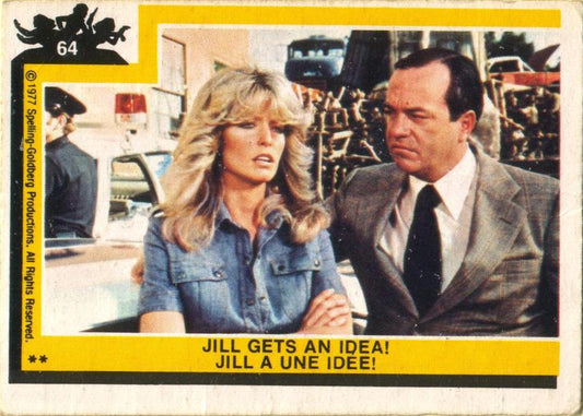 #64 Jill Gets an Idea! - 1977 O-Pee-Chee Charlie's Angels