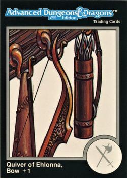 #64 Quiver of Ehlonna & Bow +1 - 1991 TSR Advanced Dungeons & Dragons - Silver