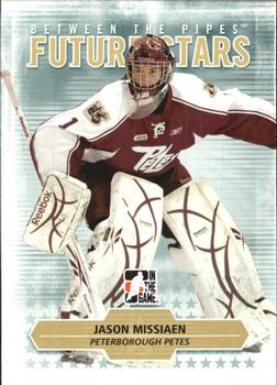 #64 Jason Missiaen - Peterborough Petes - 2009-10 In The Game Between The Pipes Hockey