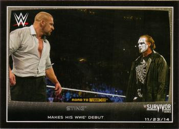 #64 Sting - 2015 Topps WWE Road to Wrestlemania Wrestling