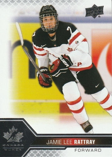 #64 Jamie Lee Rattray - Canada - 2022-23 Upper Deck Team Canada Juniors Hockey
