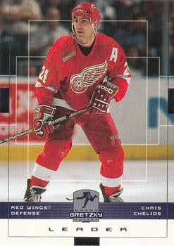 #64 Chris Chelios - Detroit Red Wings - 1999-00 Upper Deck Wayne Gretzky Hockey