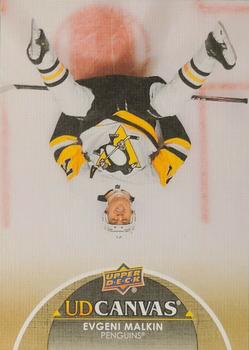 #C64 Evgeni Malkin - Pittsburgh Penguins - 2021-22 Upper Deck - UD Canvas Hockey