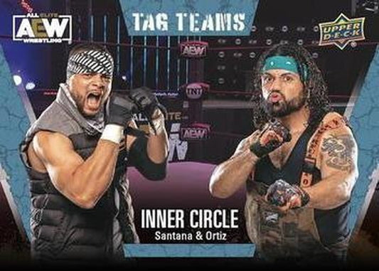 #64 Santana / Ortiz - 2021 Upper Deck AEW Wrestling