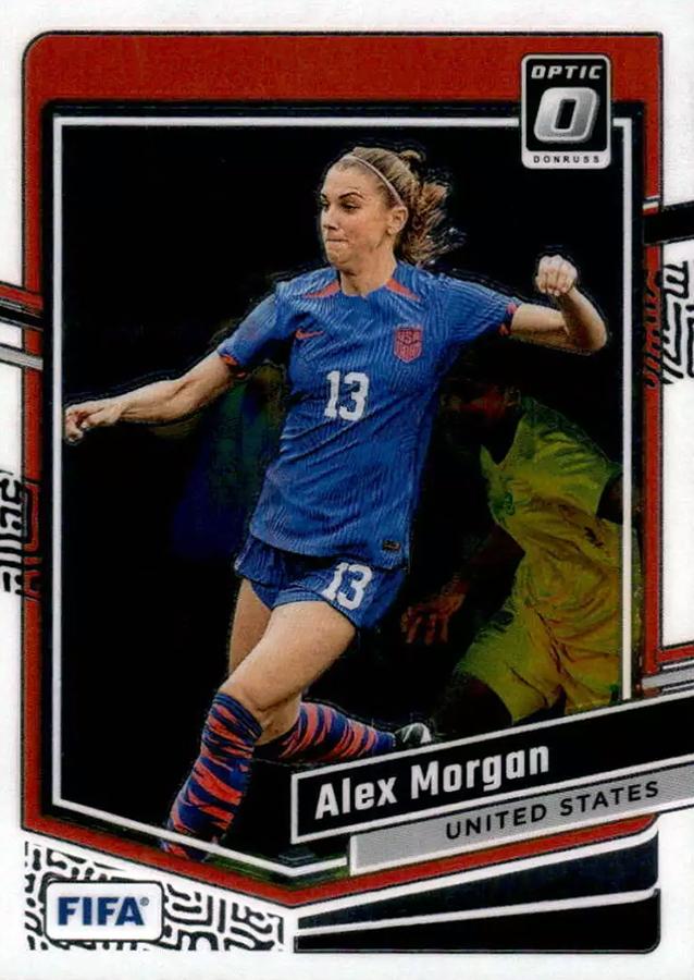 #64 Alex Morgan - USA - 2023-24 Donruss - Optic Soccer