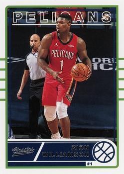 #650 Zion Williamson - New Orleans Pelicans - 2020-21 Panini Chronicles Basketball