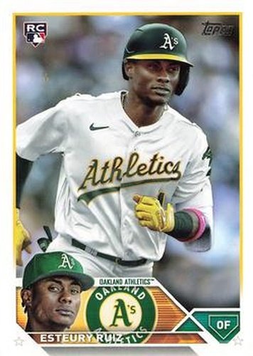 #650 Esteury Ruiz - Oakland Athletics - 2023 Topps Baseball