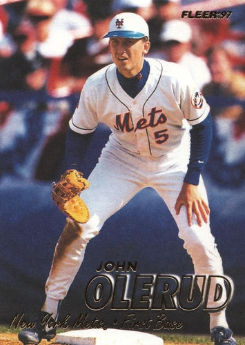 #651 John Olerud - New York Mets - 1997 Fleer Baseball