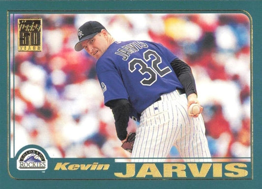 #652 Kevin Jarvis - Colorado Rockies - 2001 Topps Baseball