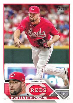 #652 Hunter Strickland - Cincinnati Reds - 2023 Topps Baseball