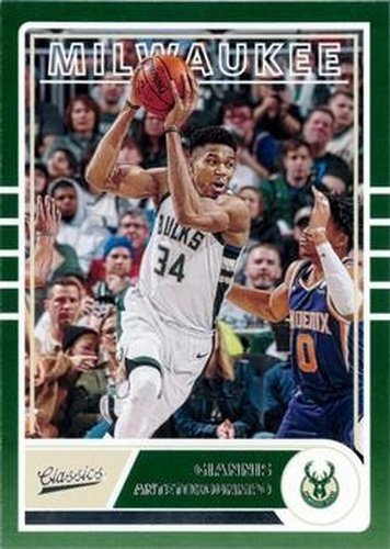 #652 Giannis Antetokounmpo - Milwaukee Bucks - 2019-20 Panini Chronicles Basketball