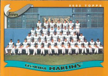 #652 Florida Marlins - Florida Marlins - 2002 Topps Baseball